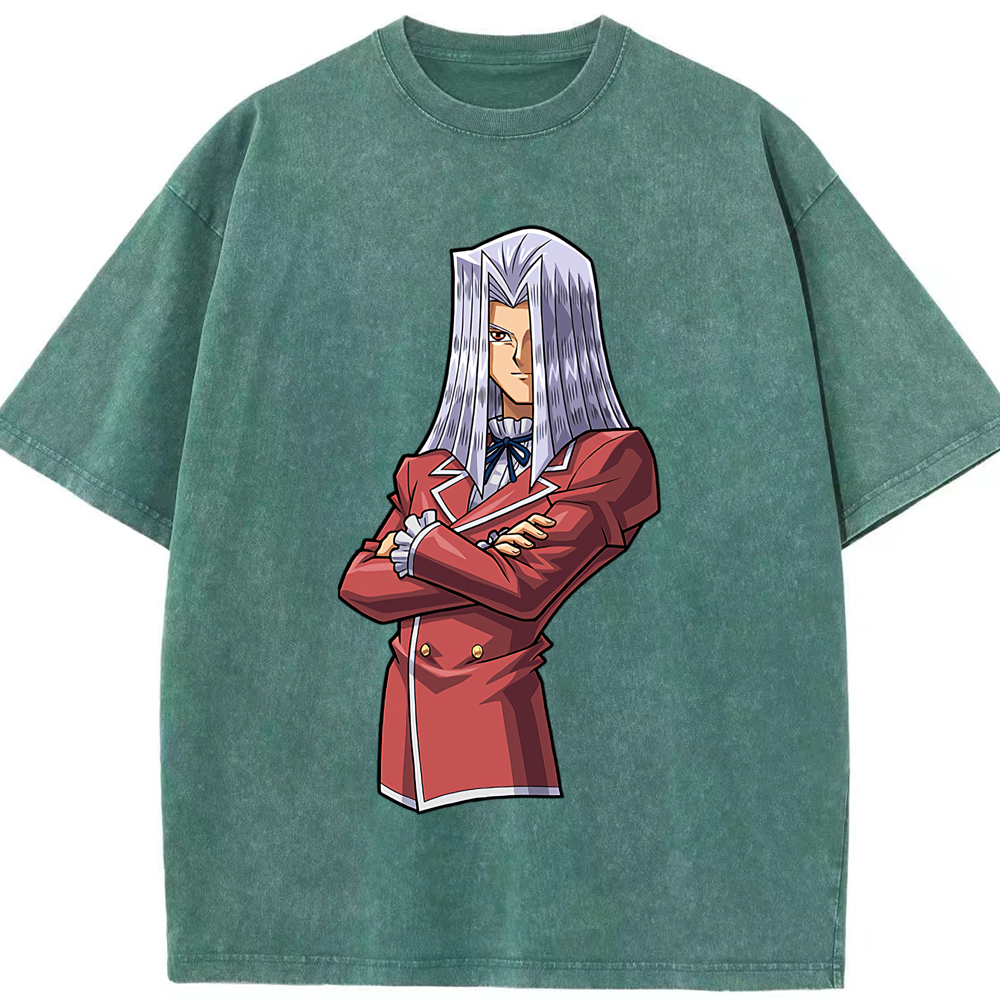 （画像用） 遊☆戯☆王 Yu-Gi-Oh! 綿100% ヴィンテージ風 半袖Tシャツ（フロントプリント）